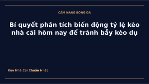 Read more about the article Bí quyết phân tích biến động tỷ lệ kèo nhà cái hôm nay để tránh bẫy kèo dụ