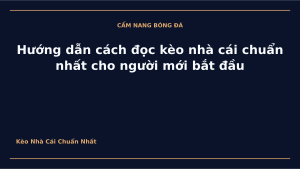 Read more about the article Hướng dẫn cách đọc kèo nhà cái chuẩn nhất cho người mới bắt đầu